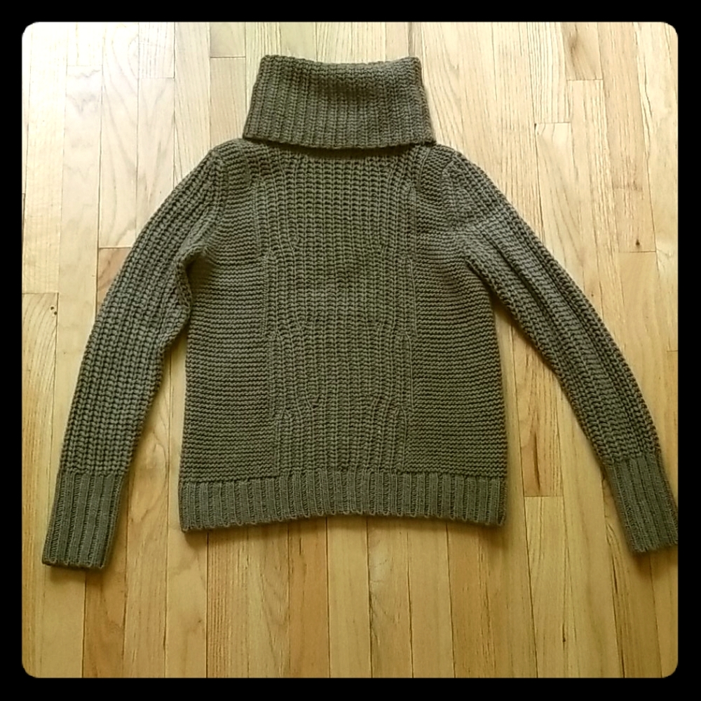 Banana Republic Cowl Neck Sweater. Italian Yarn.